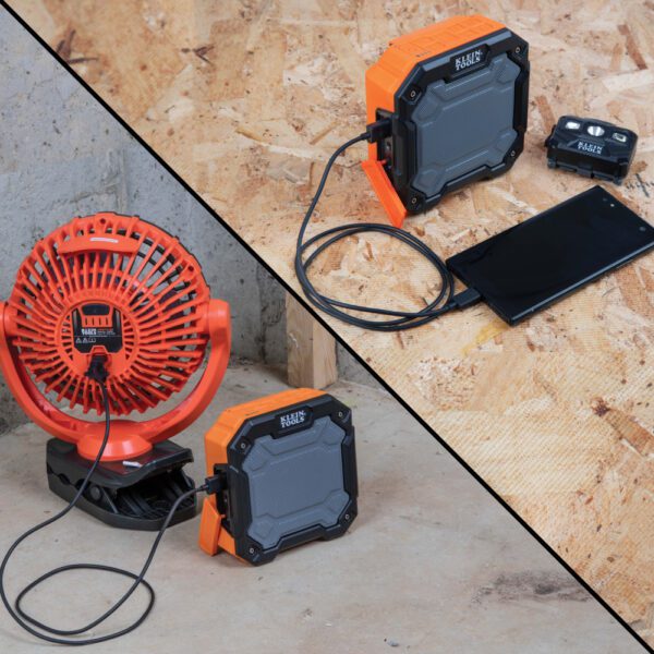 BluetoothÂ® Jobsite Speaker with Magnet and Hook - Image 2