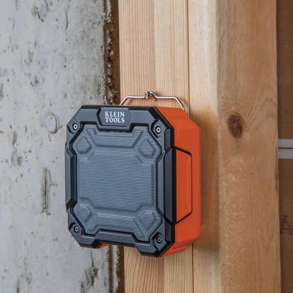 BluetoothÂ® Jobsite Speaker with Magnet and Hook - Image 3