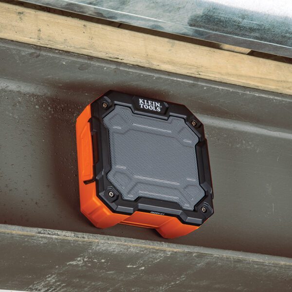 BluetoothÂ® Jobsite Speaker with Magnet and Hook - Image 4