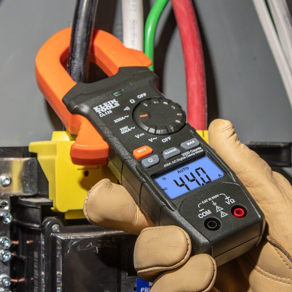 Digital Clamp Meter, AC Auto-Ranging 400 Amp - Image 2