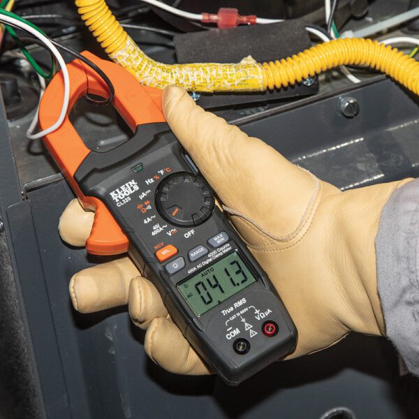 HVAC Digital Clamp Meter, AC Auto-Ranging 400 Amp - Image 3