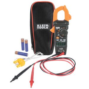 Klein Tools clamp meter kit with probes