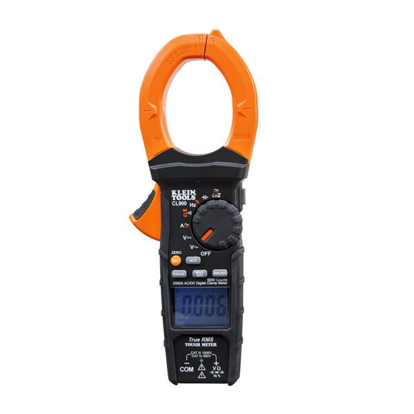 Digital Clamp Meter, AC Auto-Range TRMS, Low Impedance (LoZ), 2000 Amp - Image 6