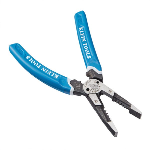 Klein-KurveÂ® Heavy-Duty Wire Stripper / Cutter / Crimper Multi Tool, 8-20 AWG - Image 5