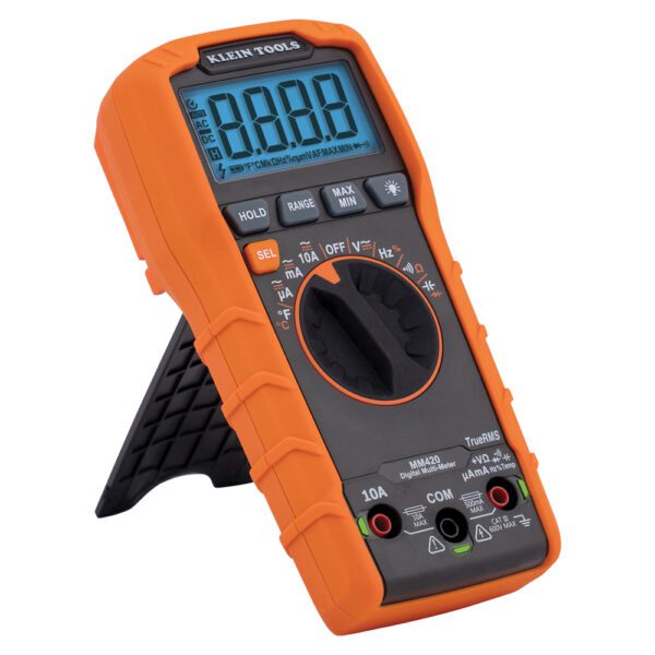 Digital Multimeter, TRMS Auto-Ranging, 600V, Temp - Image 5