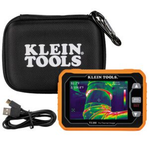Klein Tools thermal imager with case and cable