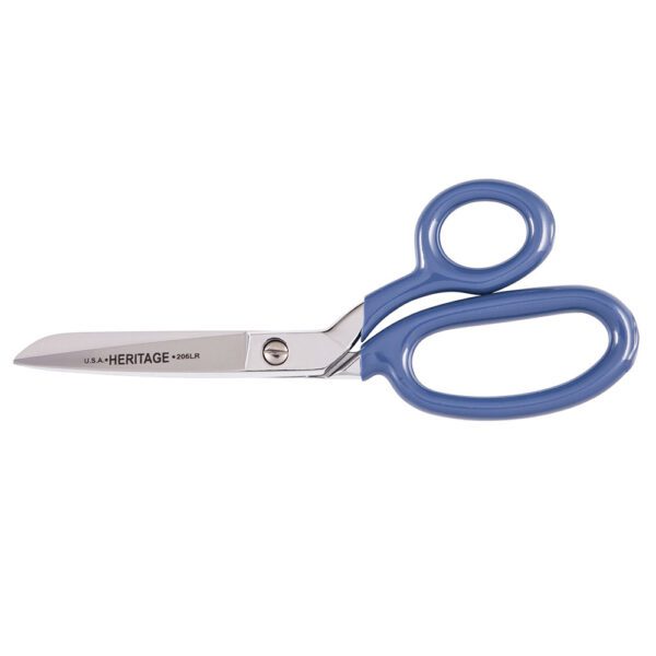 Bent Trimmer, Large Ring, Blue Coating, 6-Inch