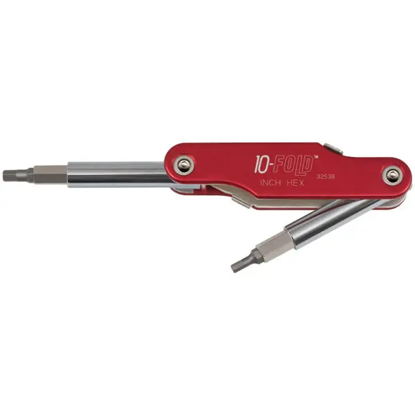 10-Fold Screwdriver / Nut Driver, Fractional Hex