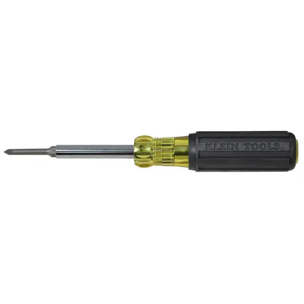 Multi-Bit Screwdriver / Nut Driver, 6-in-1, Extended Reach, Ph, Sl