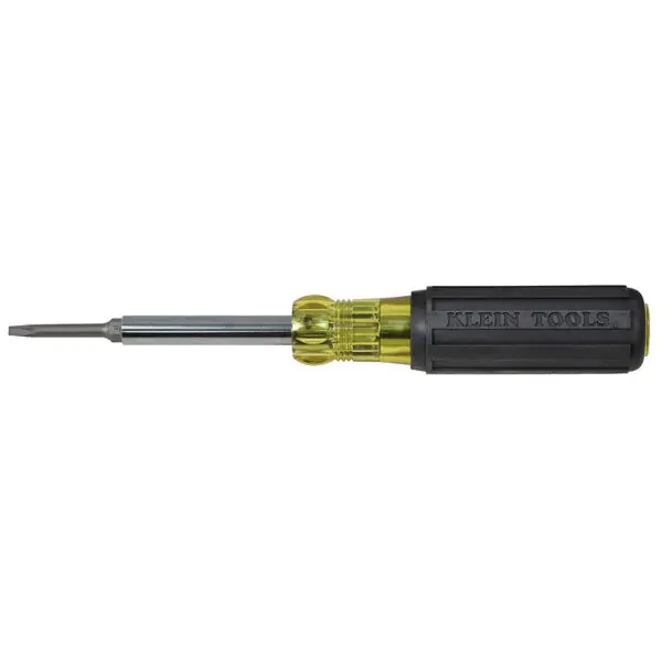 Multi-Bit Screwdriver / Nut Driver, 6-in-1, Extended Reach, Ph, Sl, Sq