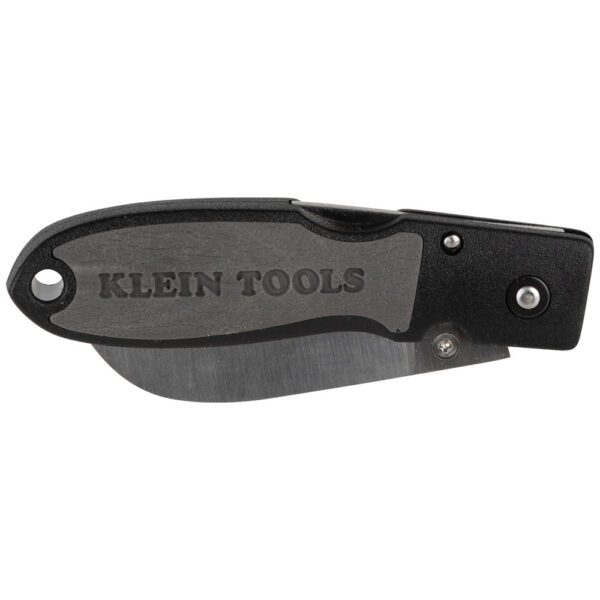 Lightweight Lockback Knife 2-1/2-Inch Sheepfoot Blade, Black Handle - Image 3