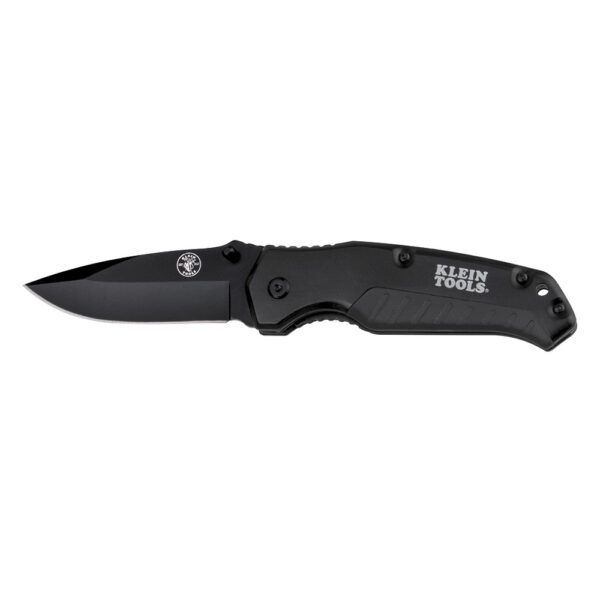 Pocket Knife, Black, Drop Point Blade