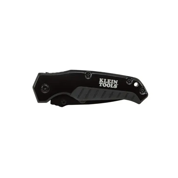 Pocket Knife, Black, Drop Point Blade - Image 4