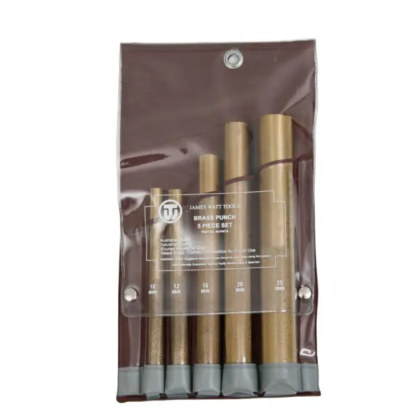 Brass Punches 5 Piece Set