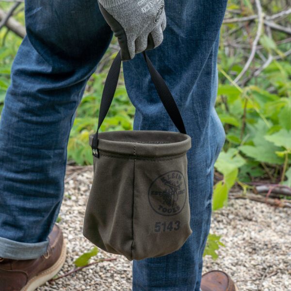 Canvas Tapered-Bottom Bag - Image 3