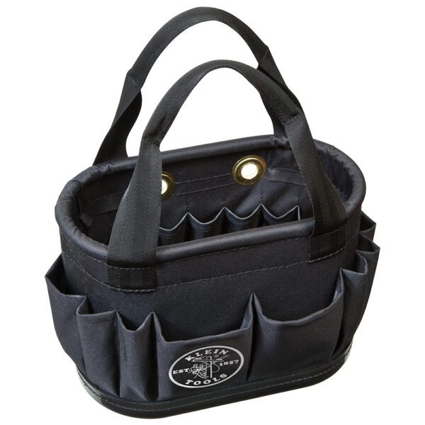 Hard-Body Bucket, 29-Pocket Aerial Bucket, Black