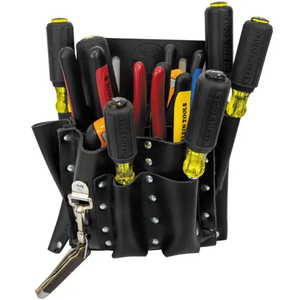 10 Pocket Tool Pouch Knife Snap - Image 6