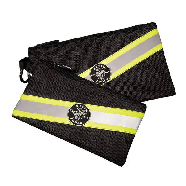 Zipper Bags, High Visibility Tool Pouches, 2-Pack - Image 5