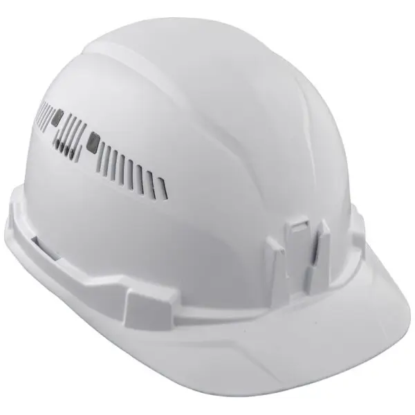 Hard Hat, Vented, Cap Style, White - Image 2