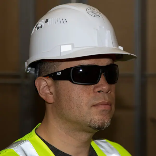 Professional Safety Glasses, Full Frame, Gray Lens - Image 2