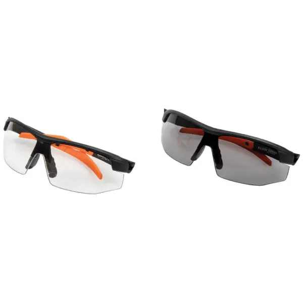 Standard Safety Glasses-Semi Frame, Combo Pack