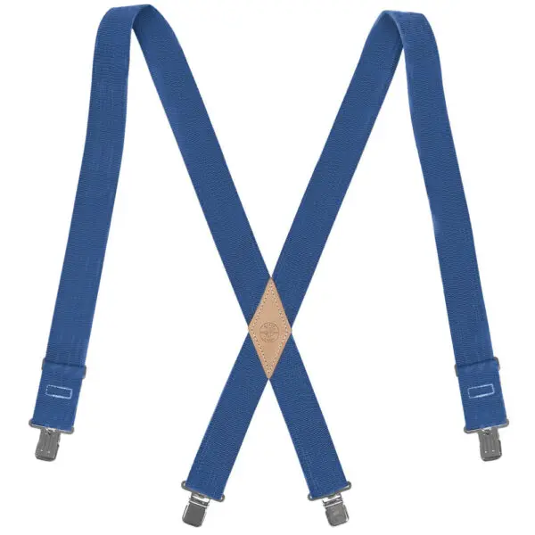 Nylon-Web Suspenders with Adjustable Back