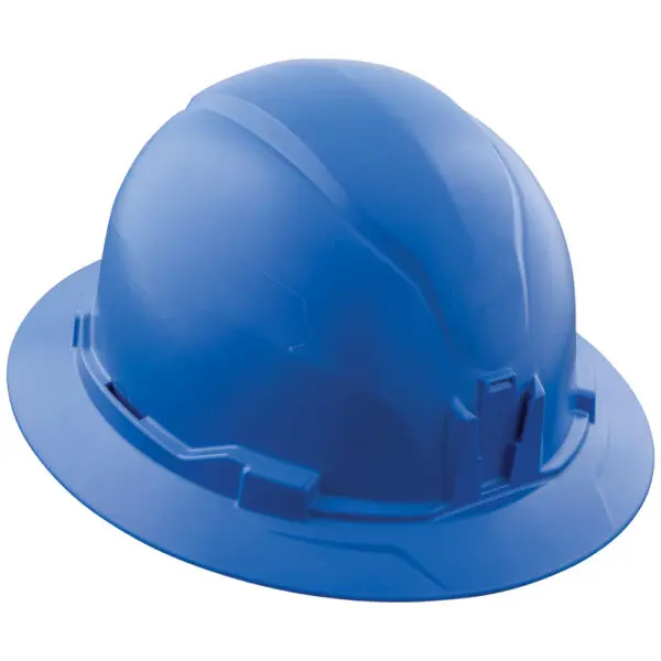 Hard Hat, Non-Vented, Full Brim Style , Blue - Image 3