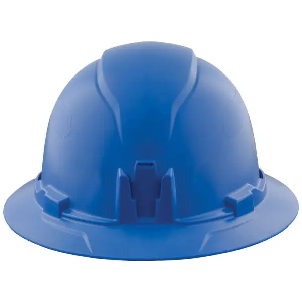 Hard Hat, Non-Vented, Full Brim Style , Blue - Image 5