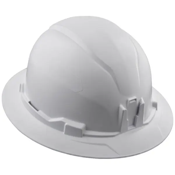 Hard Hat, Non-Vented, Full Brim Style, White - Image 2