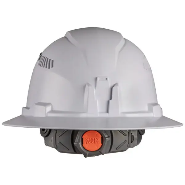 Hard Hat, Vented, Full Brim Style, White - Image 4