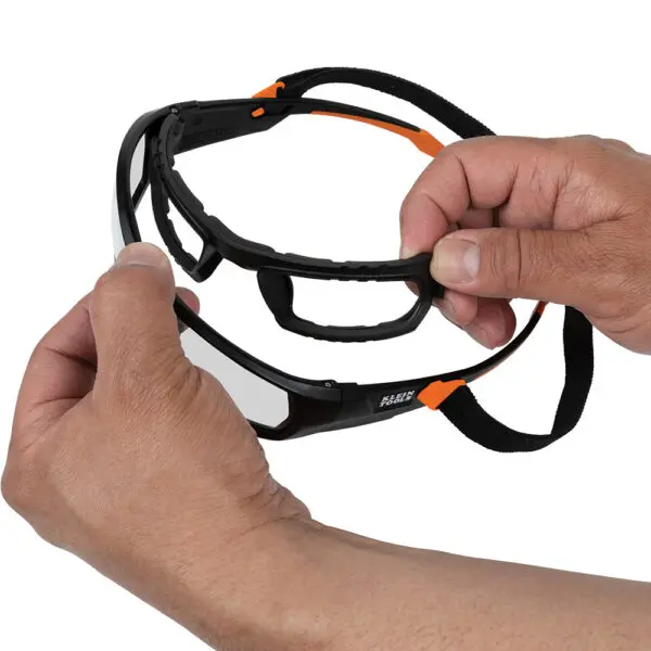 Professional Full-Frame Gasket Safety Glasses, Indoor/Outdoor Lens - Image 5