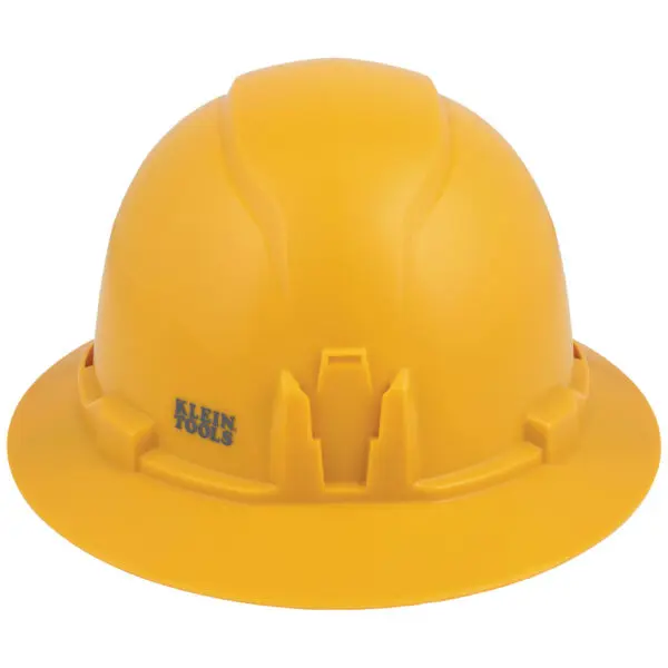 Hard Hat, Non-Vented, Full Brim Style, Yellow - Image 5