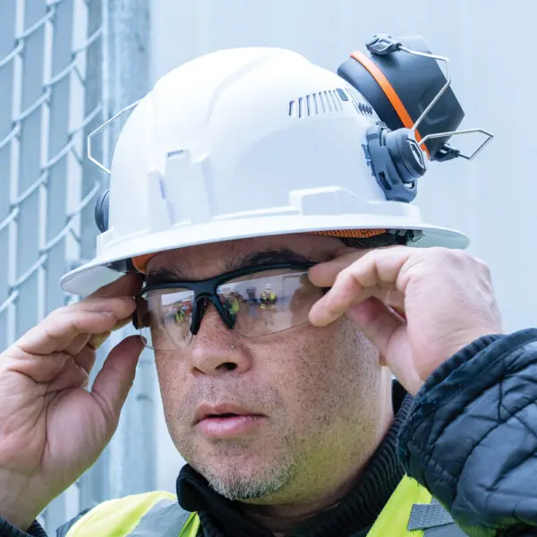 Hard Hat Earmuffs, Full Brim Style - Image 2