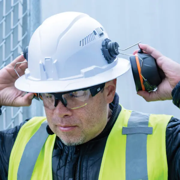 Hard Hat Earmuffs, Full Brim Style - Image 3