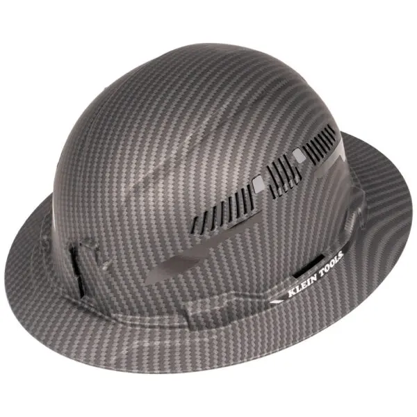 Hard Hat, Premium KARBNâ„¢ Pattern, Vented Full Brim, Class C