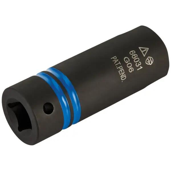 3-in-1 Slotted Impact Socket, 12-Point, 3/4 and 9/16-Inch - Image 4