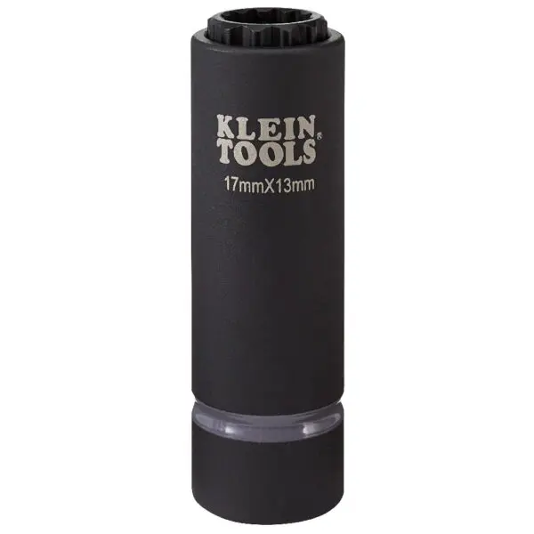 2-in-1 Metric Impact Socket, 12-Point, 17 x 13 mm