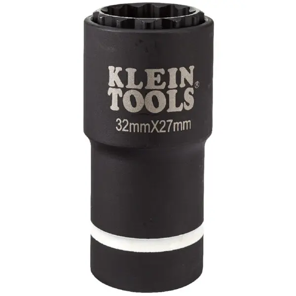 2-in-1 Metric Impact Socket, 12-Point, 32 x 27 mm