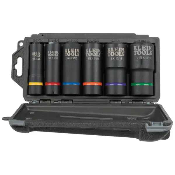 2-in-1 Impact Socket Set, 6-Point, 6-Piece - Image 6