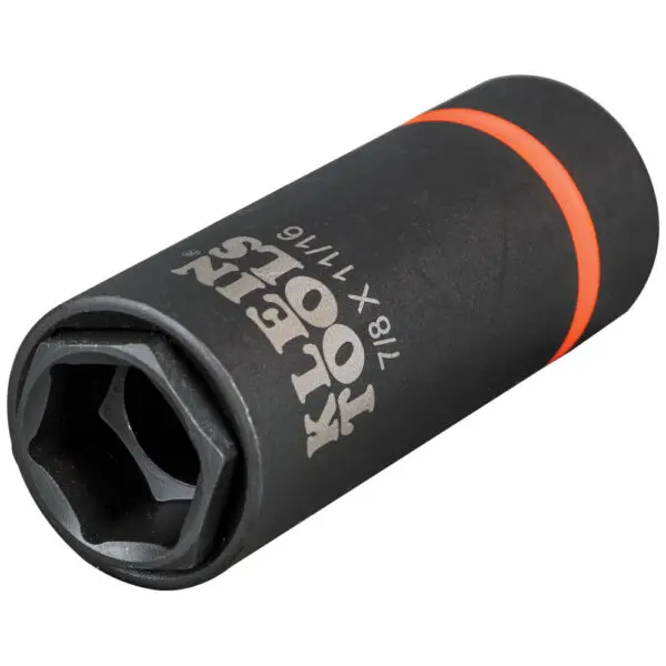 2-in-1 Impact Socket, 6-Point, 7/8 and 11/16-Inch - Image 6