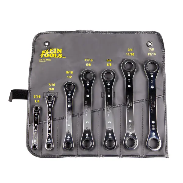 Ratcheting Box Wrench Set, 7-Piece