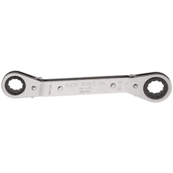 Reversible Ratcheting Box Wrench, 5/8 x 11/16-Inch