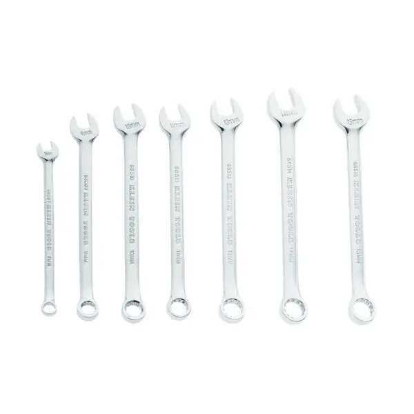 Combination Wrench Set, Metric, 7-Piece - Image 2