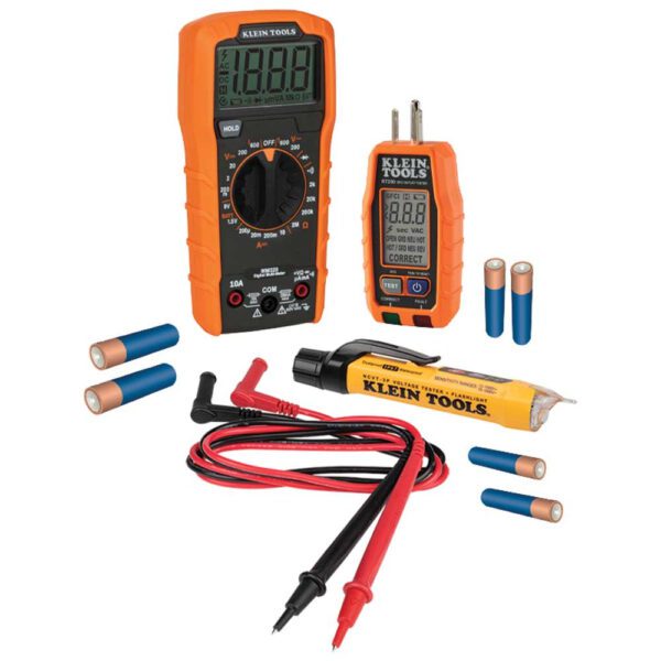 Premium Electrical Tool Set with Multimeter, Volt Tester, Outlet Tester