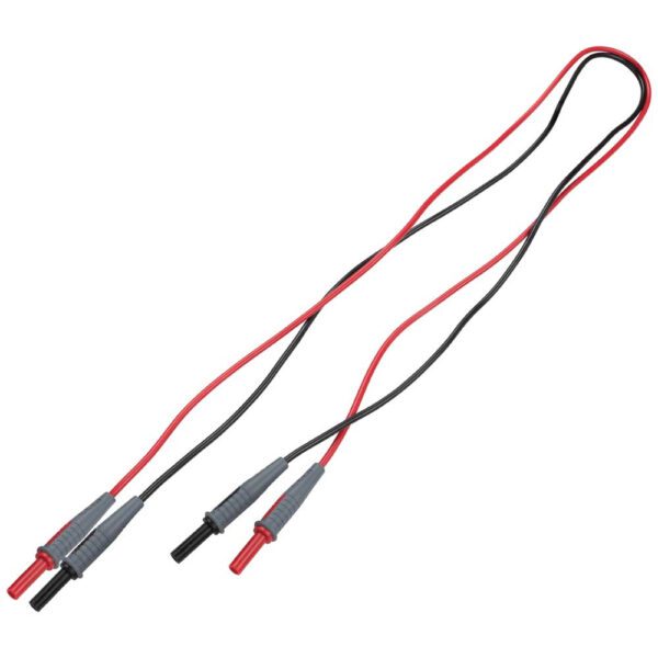 Lead Adapters, Red and Black, 3-Foot - Image 3