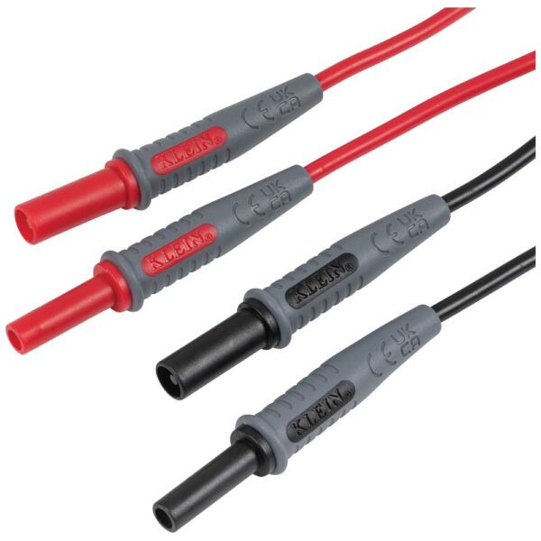 Lead Adapters, Red and Black, 3-Foot - Image 4