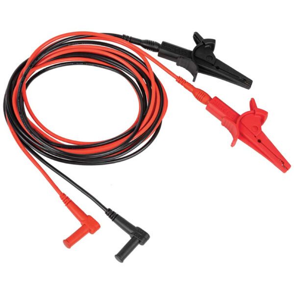 Heavy-Duty Alligator Clip Test Leads, 10-Foot - Image 2