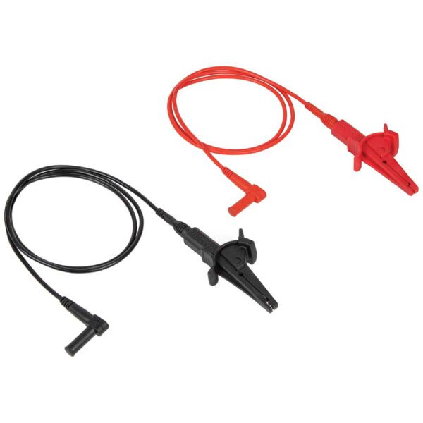 Heavy-Duty Alligator Clip Test Leads, 3-Foot