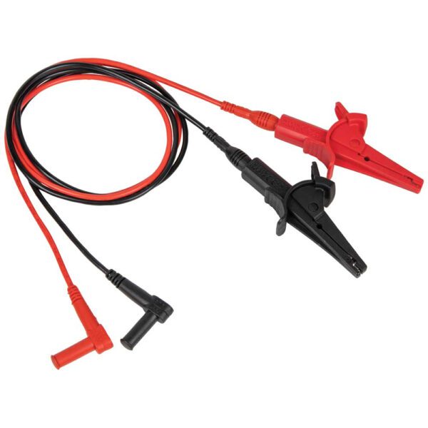 Heavy-Duty Alligator Clip Test Leads, 3-Foot - Image 2