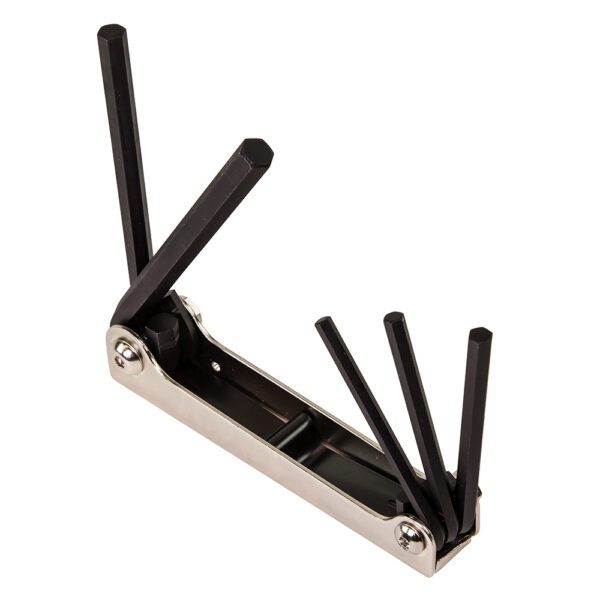 Folding Hex Key Set, 5-Key, SAE Sizes - Image 2